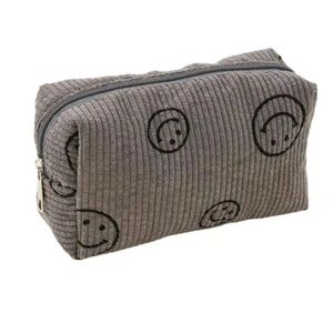 Gray Smiley Face Men's Bag